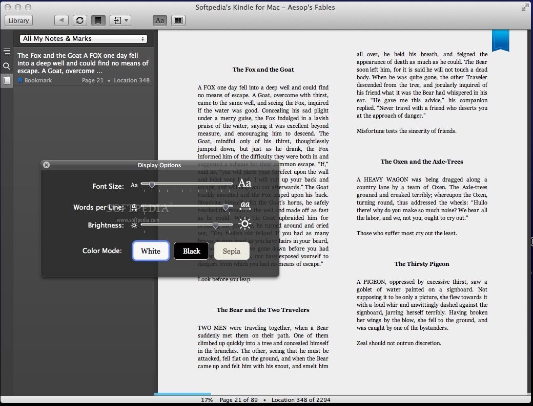 Kindle reader for mac os x